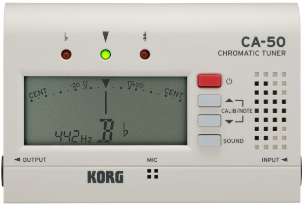 KORG-Stimmgerät CA-50 white