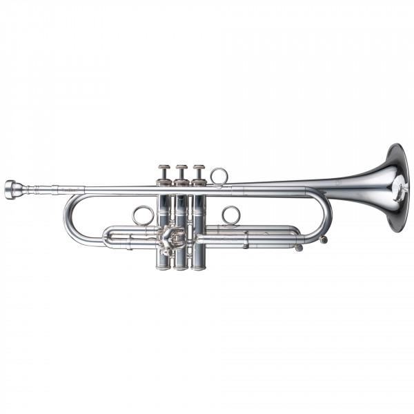 CAROL BRASS-Bb-Trompete Giuffredi COMMERCIAL Silber