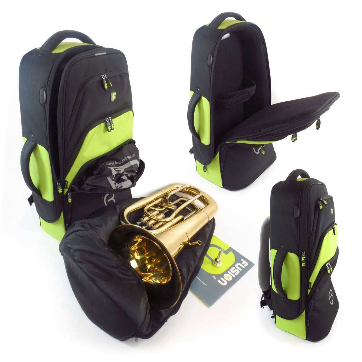 FUSIONGigbag Euphonium PremiumSerie, black für Posaunen Koffer