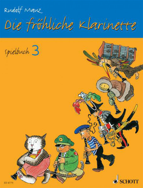 Die fröhliche Klarinette Spielbuch 3 (Rudolf Mauz)