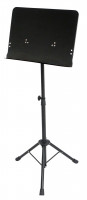 GEWA-Orchesternotenpult, Vollmaterial schwarz GEWA-Orchesternotenpult, Vollmaterial schwarz
