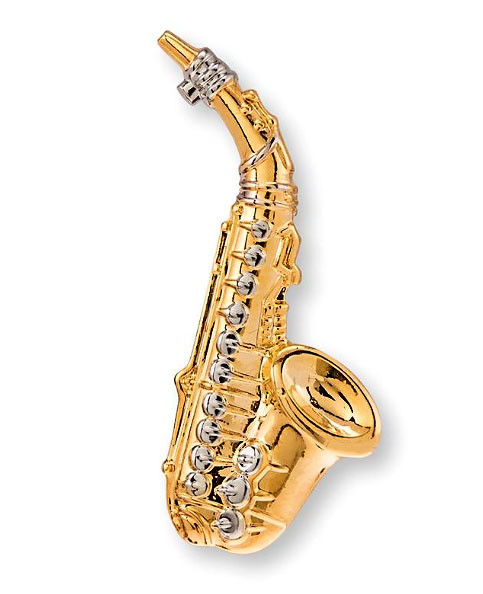Art of Music-Anstecker, Saxophon groß