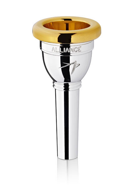 ALLIANCE - Tenortrombonemouthpiece 3 Prestige, goldpl. rim