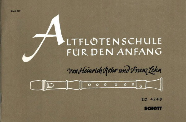 Rohr-Lehn: Altflötenschule