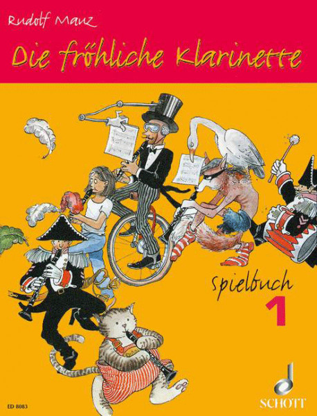 Die fröhliche Klarinette Spielbuch 1 (Rudolf Mauz)