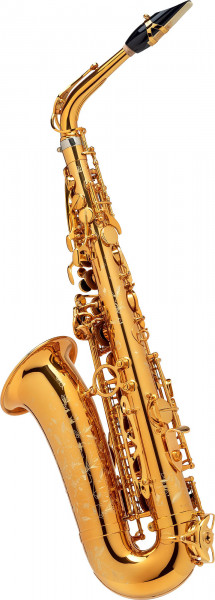 SELMER-Altsaxophon SUPREME vergoldet mit Gravur