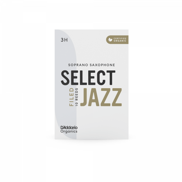 D'ADDARIO Select Jazz-Blätter filed Sopr 3Hard