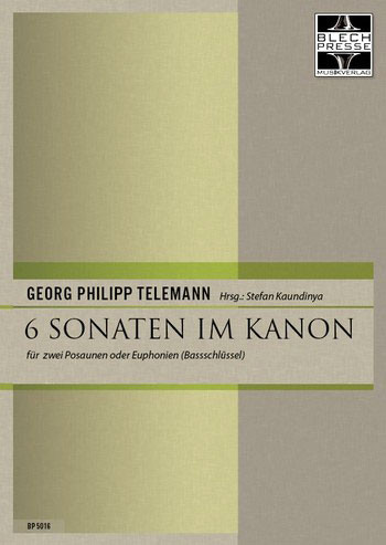 Telemann: 6 Sonaten im Kanan (Bassschlüssel)