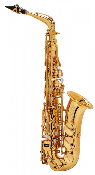 SELMER-Alto-Saxophone SA-80II, gold plated