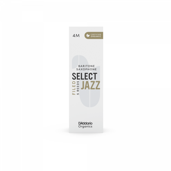 D'ADDARIO Select Jazz-Blätter filed Bariton 4Medium